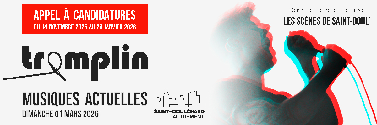 APPEL À CANDIDATURE - TREMPLIN#4